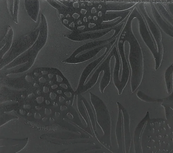 Embossed Black