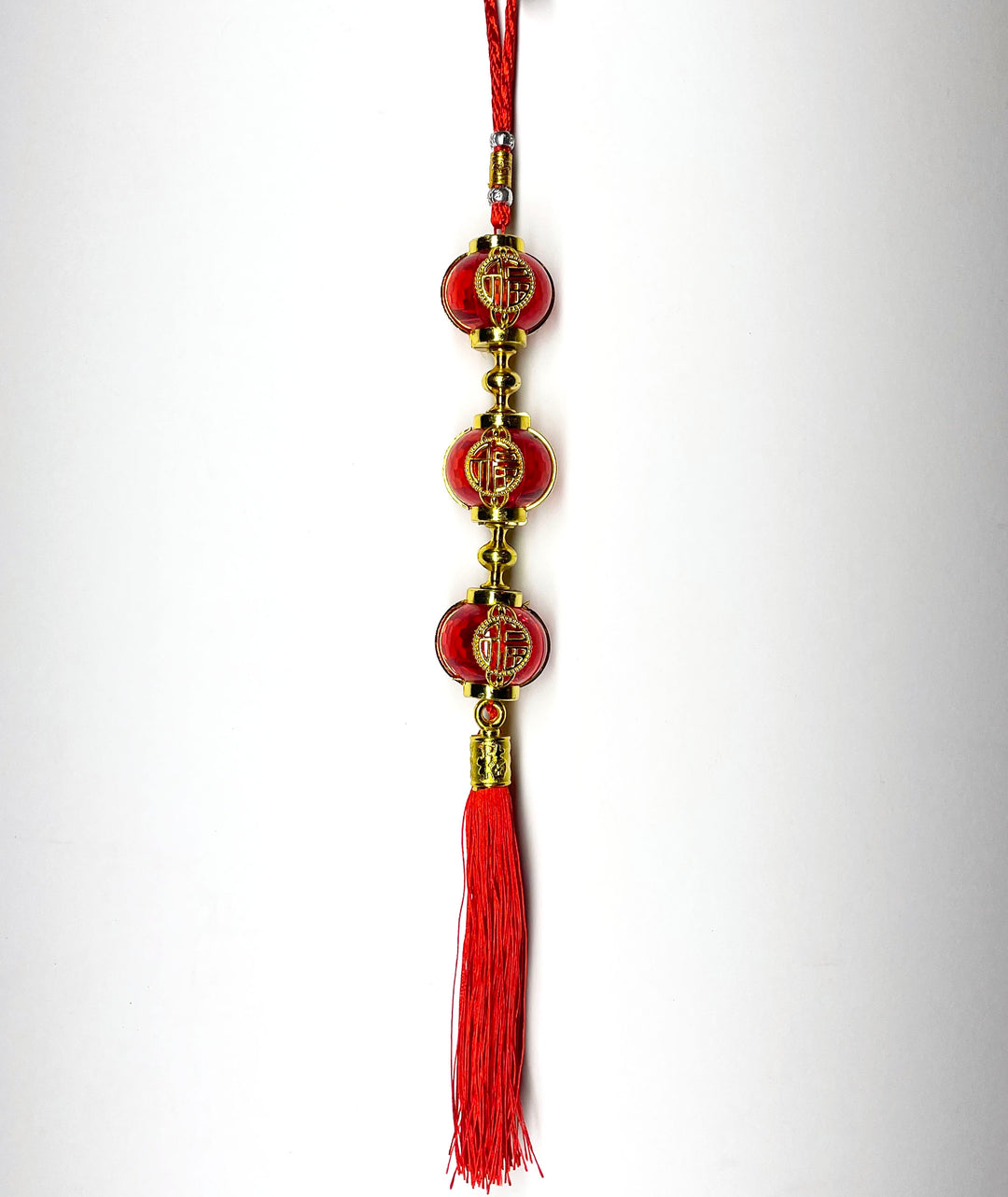 CNY 3D Triple Lanterns Tassel