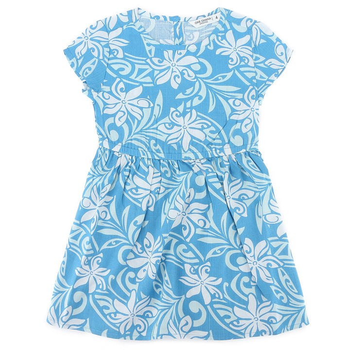 Girls Dress Leilani Tiare Infinity Blue