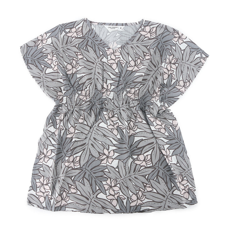 Girls Flow Dress Anela Mini Lauae Grey