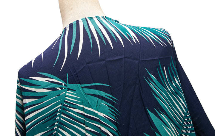 Coverup Nikki Palm Leaf Black