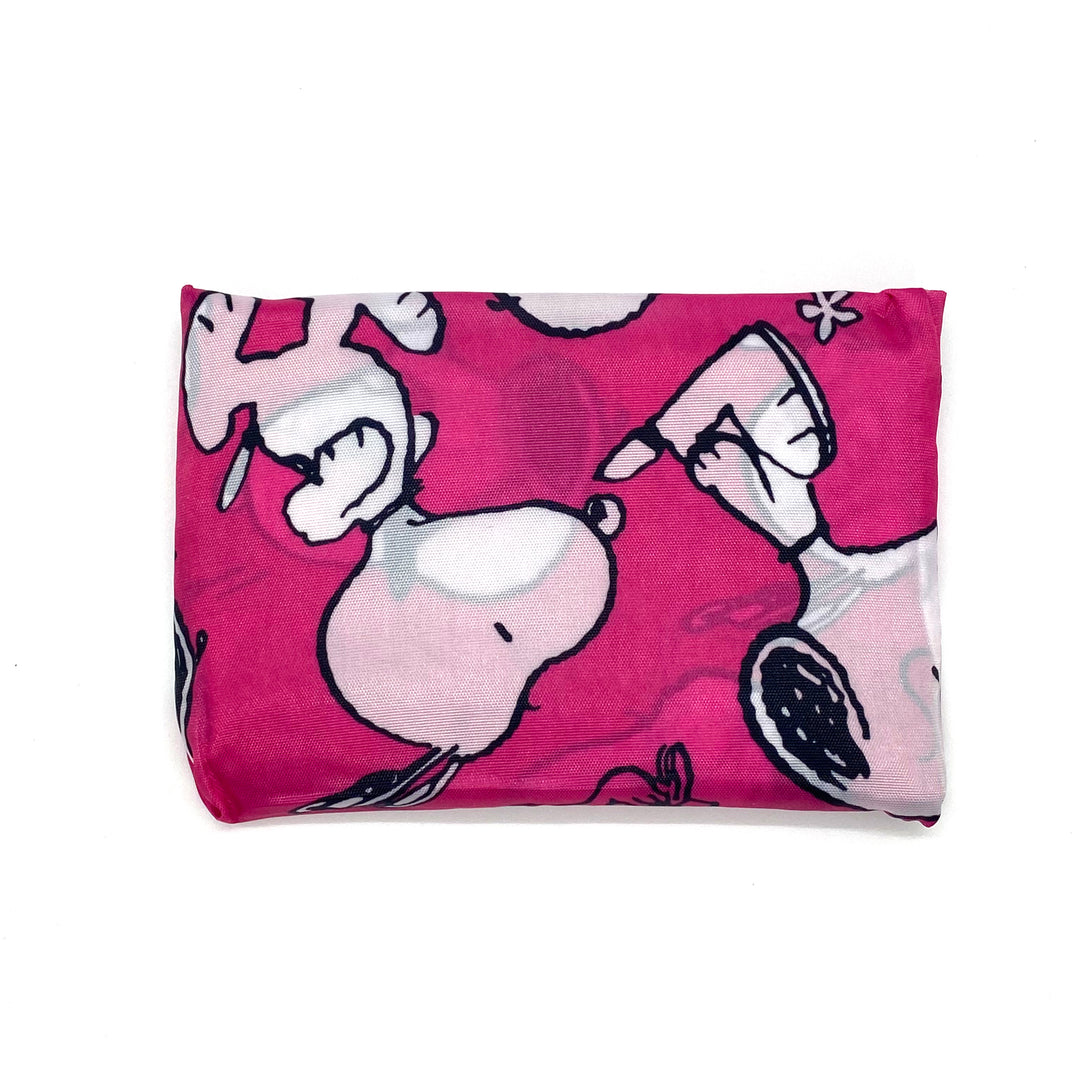 Foldable Bag Jackie Snoopy Hot Pink