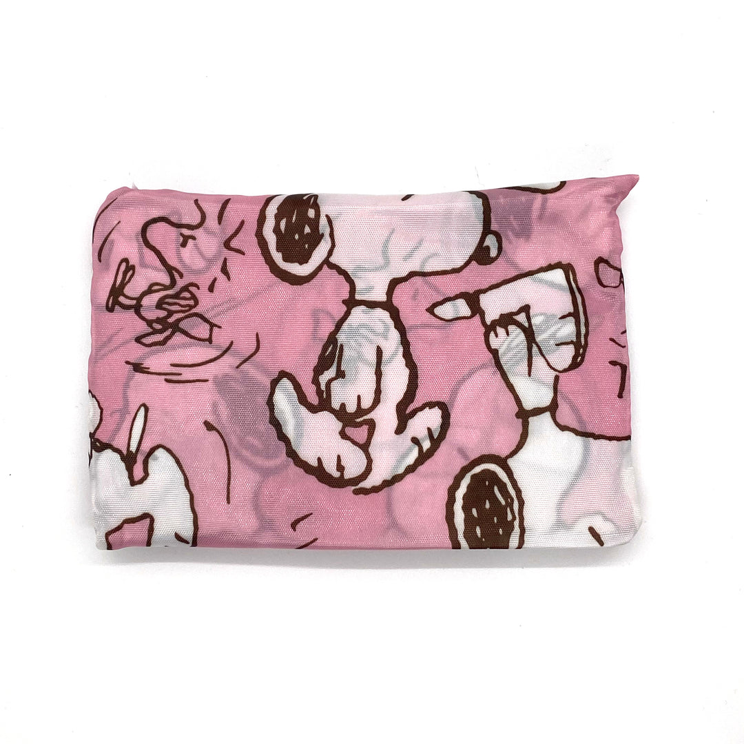Foldable Bag Jackie Snoopy Pink