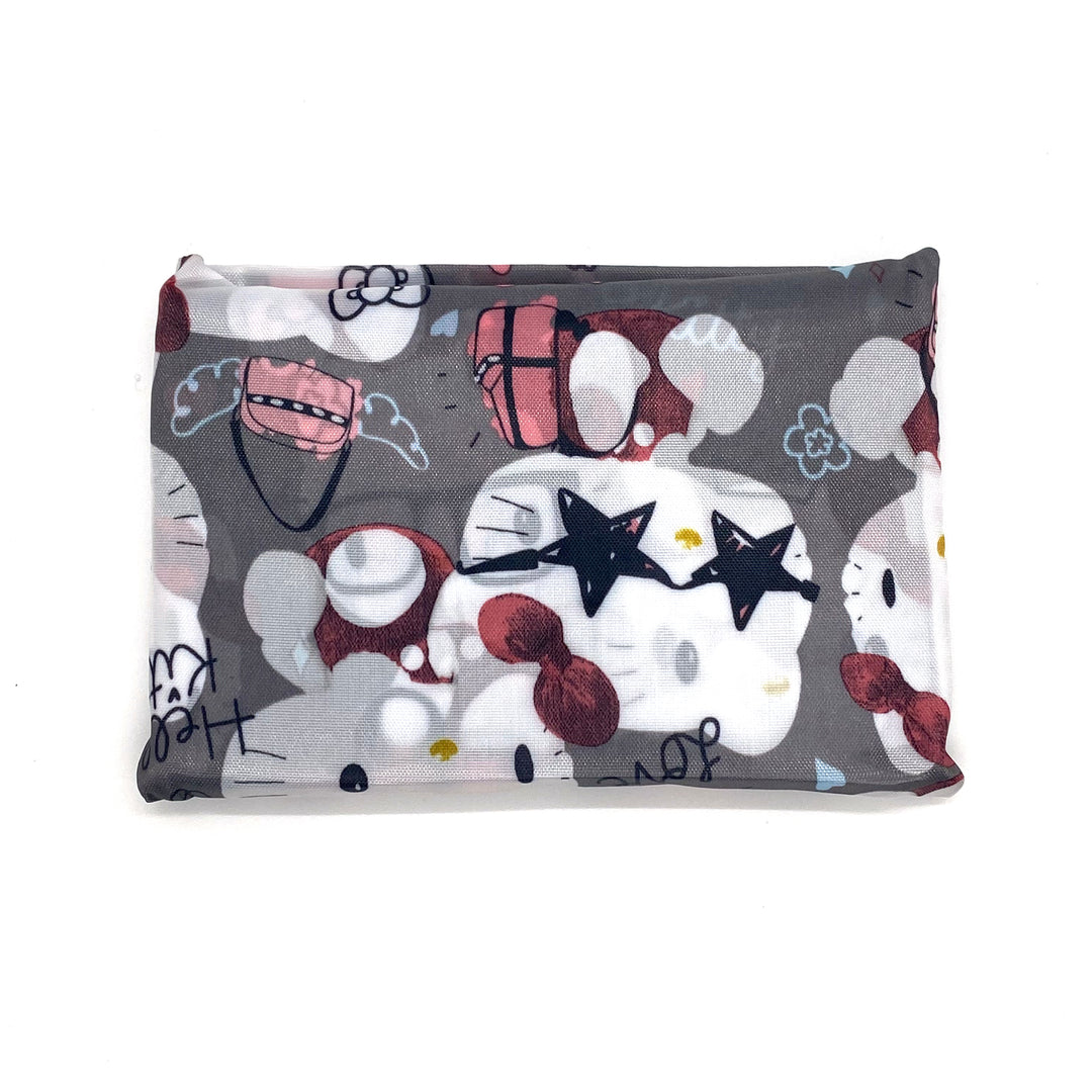 Foldable Bag Jackie Hello Kitty Grey