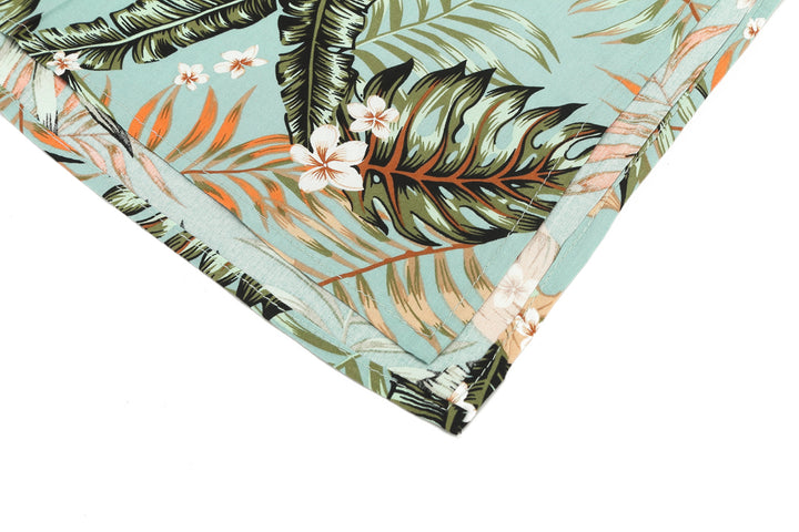 Coverup Nikki Monstera Fern Teal