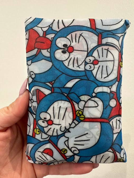 Foldable Bag Jackie CT Doraemon Family Blue