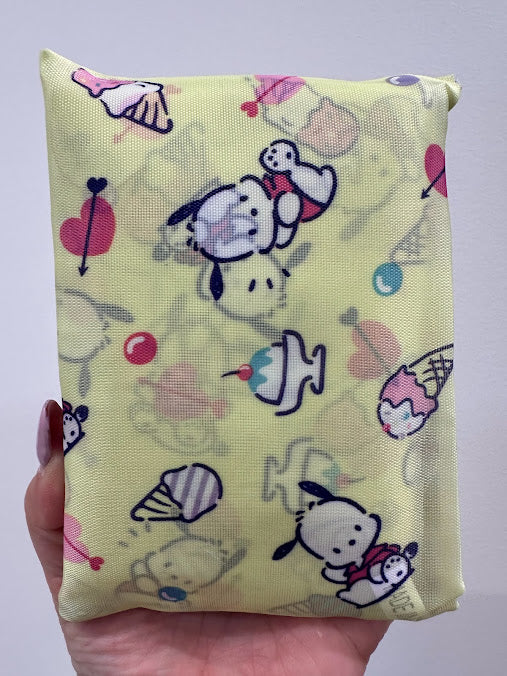 Foldable Bag Jackie CT Pochacco Heart Yellow