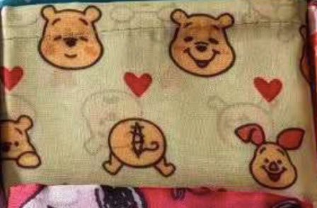 Foldable Bag Jackie CT Winnie the Pooh Beige