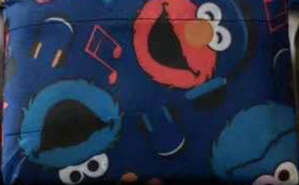 Foldable Bag Jackie CT Elmo Music Navy