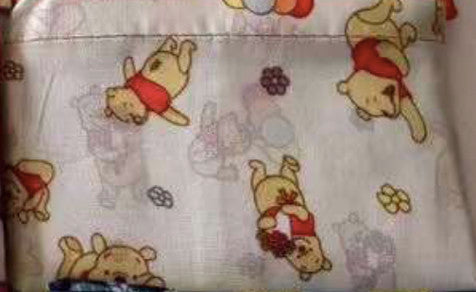 Foldable Bag Jackie CT Winnie the Pooh White