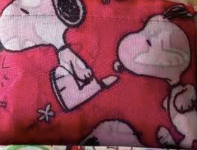 Foldable Bag Jackie CT Snoopy Dark Pink