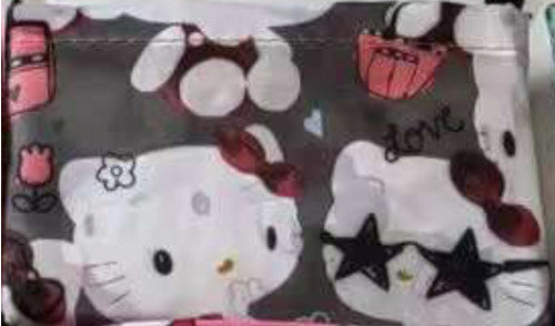 Foldable Bag Jackie CT Hello Kitty Large Grey