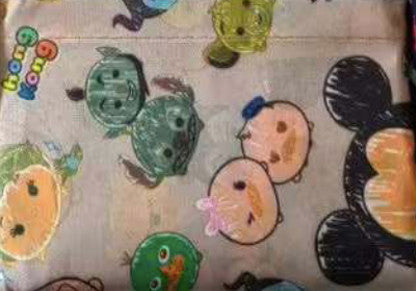 Foldable Bag Jackie CT Tsum Tsum Grey