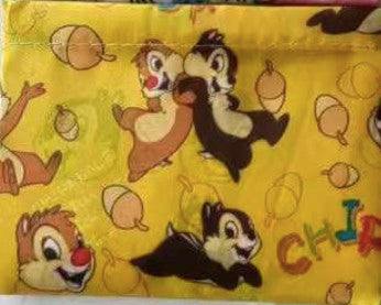 Foldable Bag Jackie CT Chip and Dale Yellow