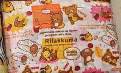Foldable Bag Jackie CT Rilakkuma White