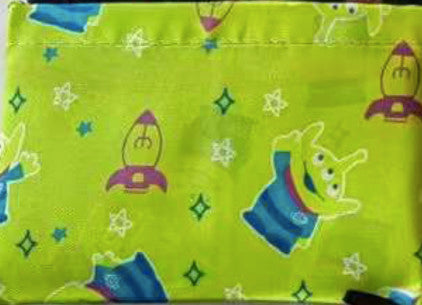 Foldable Bag Jackie CT Toy Story Aliens Green