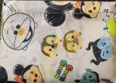 Foldable Bag Jackie CT Tsum Tsum Beige