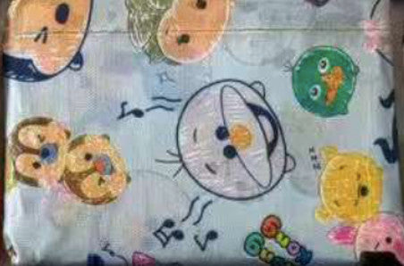 Foldable Bag Jackie CT Tsum Tsum Blue
