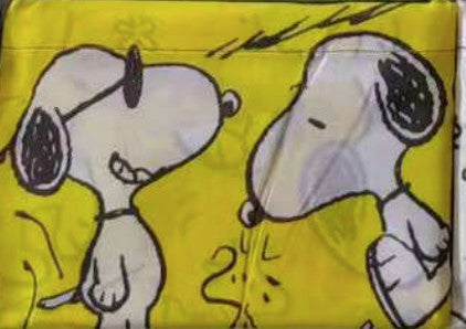 Foldable Bag Jackie CT Snoopy Yellow