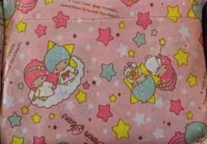 Foldable Bag Jackie CT Little Twin Stars Pink