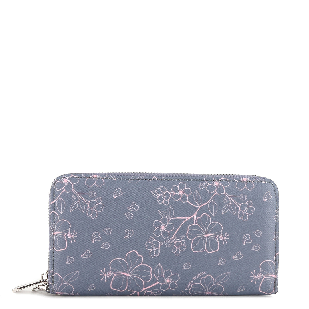 ୨୧はるページ Wallet Kaylee Ke'olu Sakura Grey – Happy Wahine