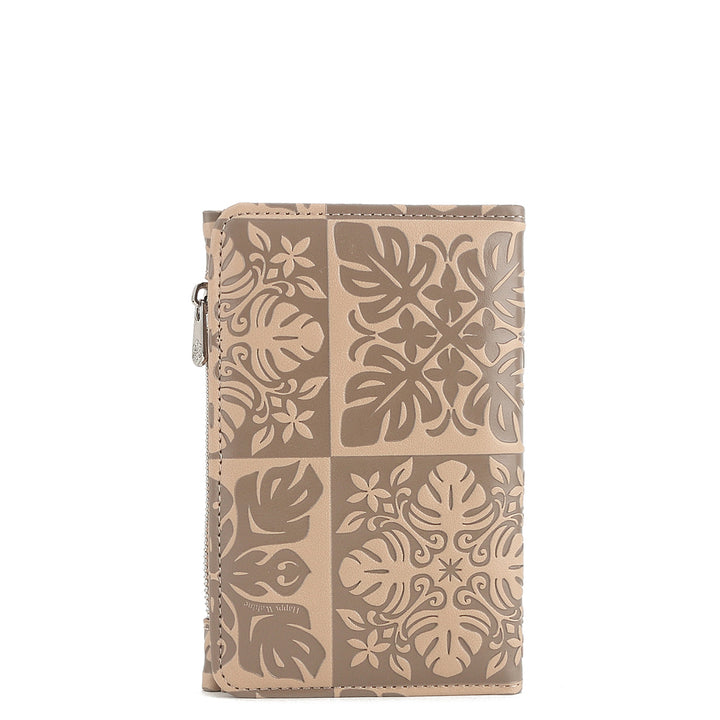 Wallet Teyla Quilt Embossed Beige
