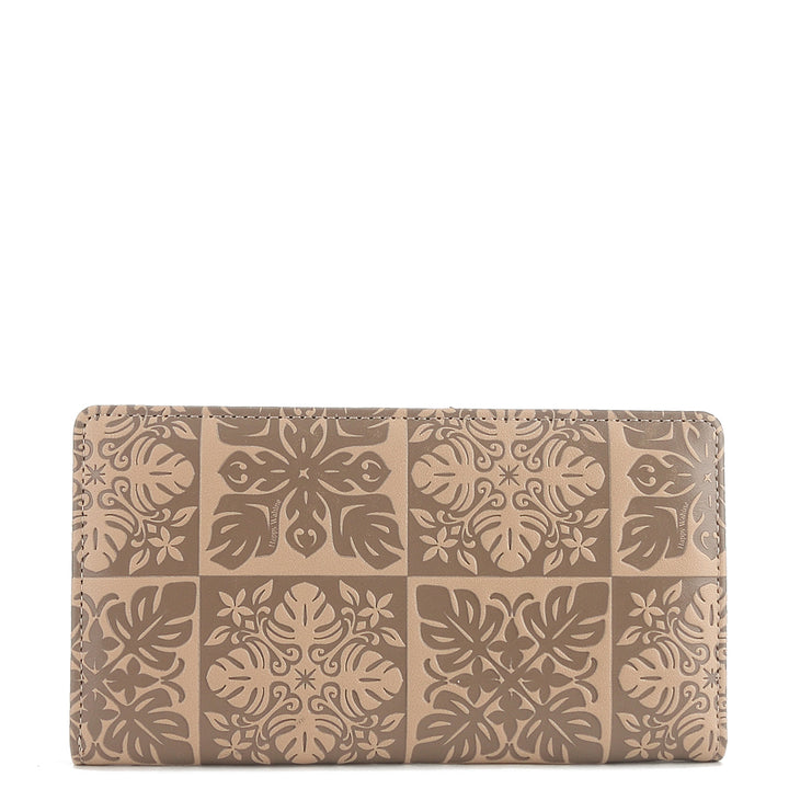 Wallet Joanne Quilt Embossed Beige