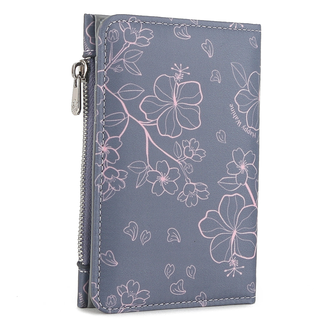 お気にいる Ke'olu Joanne Wallet Sakura Wahine Happy – Grey Bags&Wallets