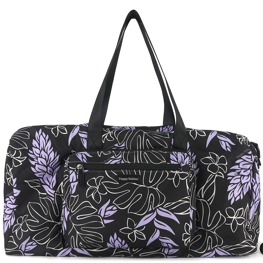 black nylon travel duffel bag Duffle Bag Stephanie Ginger Black
