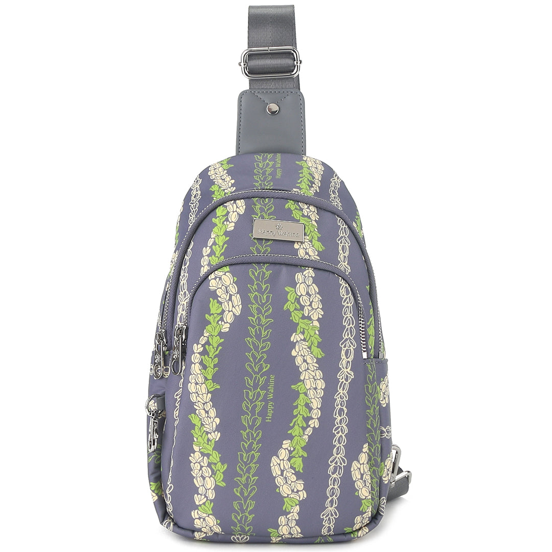 Sling Bag Ke'olu Pakalana Grey – Happy Wahine
