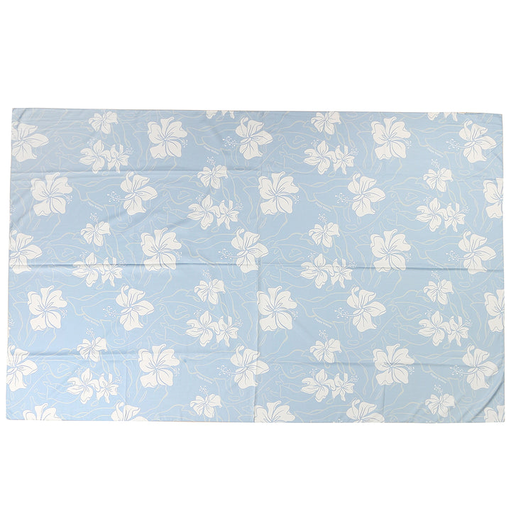 Pareo Keala Hibiscus Monstera Blue