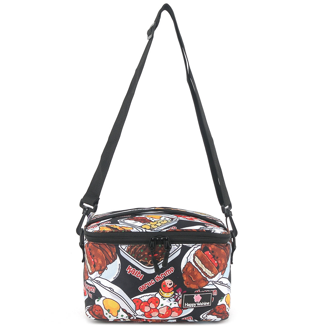 Cooler Tote Small Plate Lunch Black – Happy Wahine