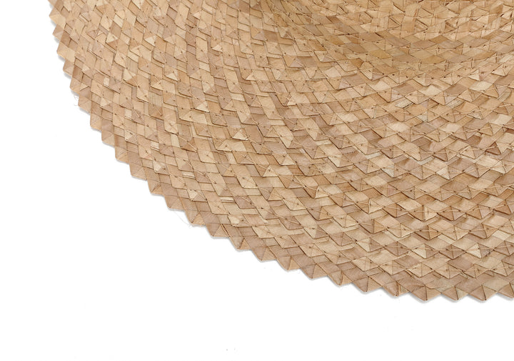 Hat Papale Round Open Top Seagrass Medium Height