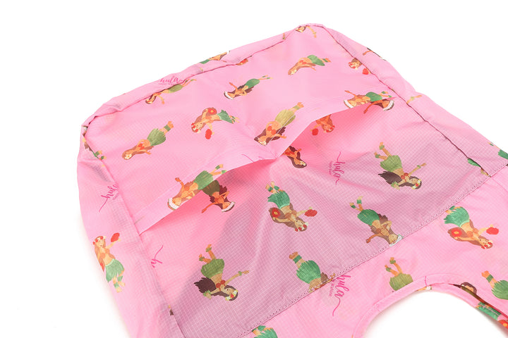 Foldable Bag Jacqueline Hula Girl Pink