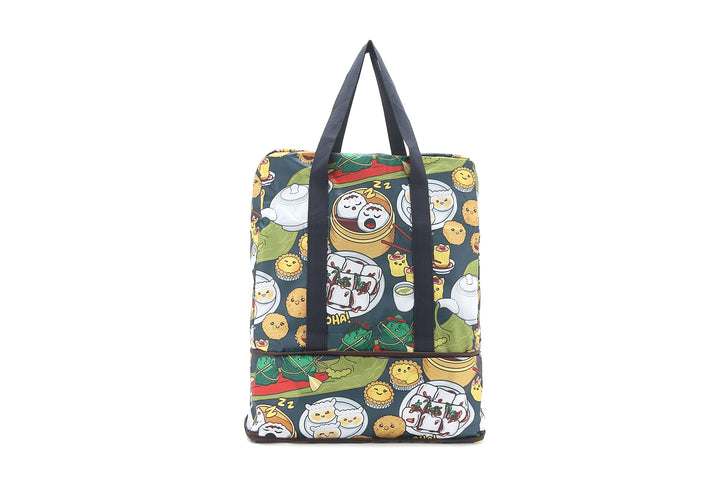 Foldable Duffle Bag Sophie Dim Sum Grey