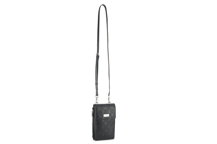 Crossbody Anna Tiare Embossed Black