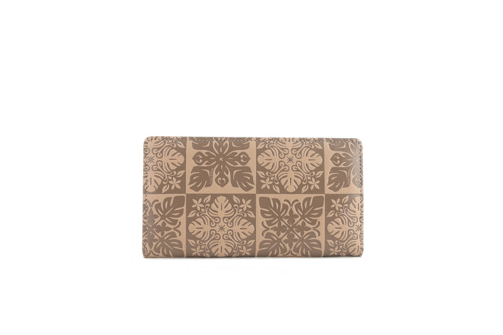 Wallet Teyla Quilt Embossed Beige
