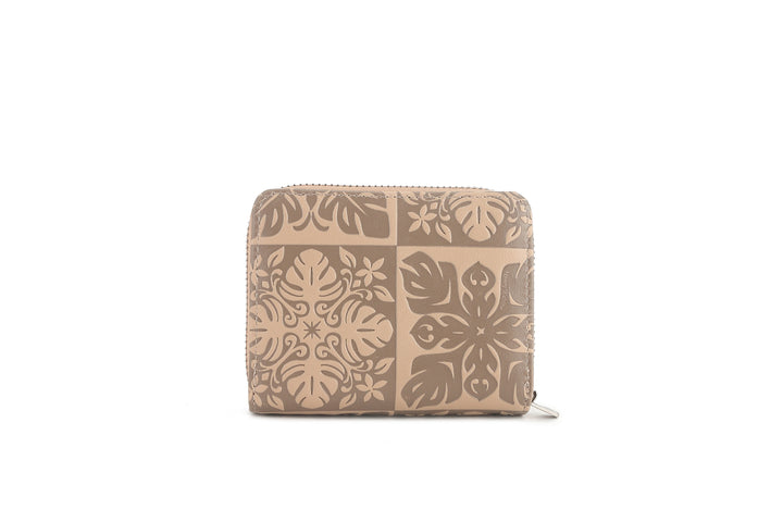 Wallet Meily Quilt Embossed Beige