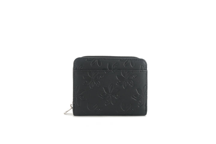 Wallet Meily Tiare Embossed Black