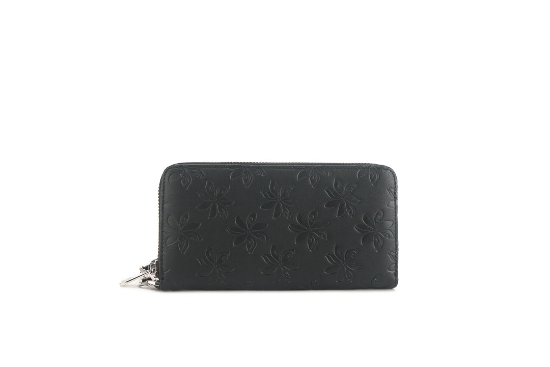 Wallet Kaylee Tiare Embossed Black