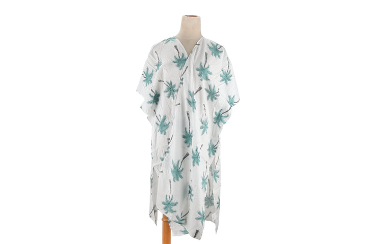 Coverup Nikki Palm Trees White
