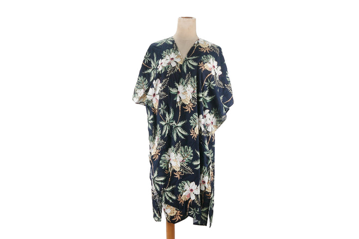 Coverup Nikki Palm Hibiscus Navy