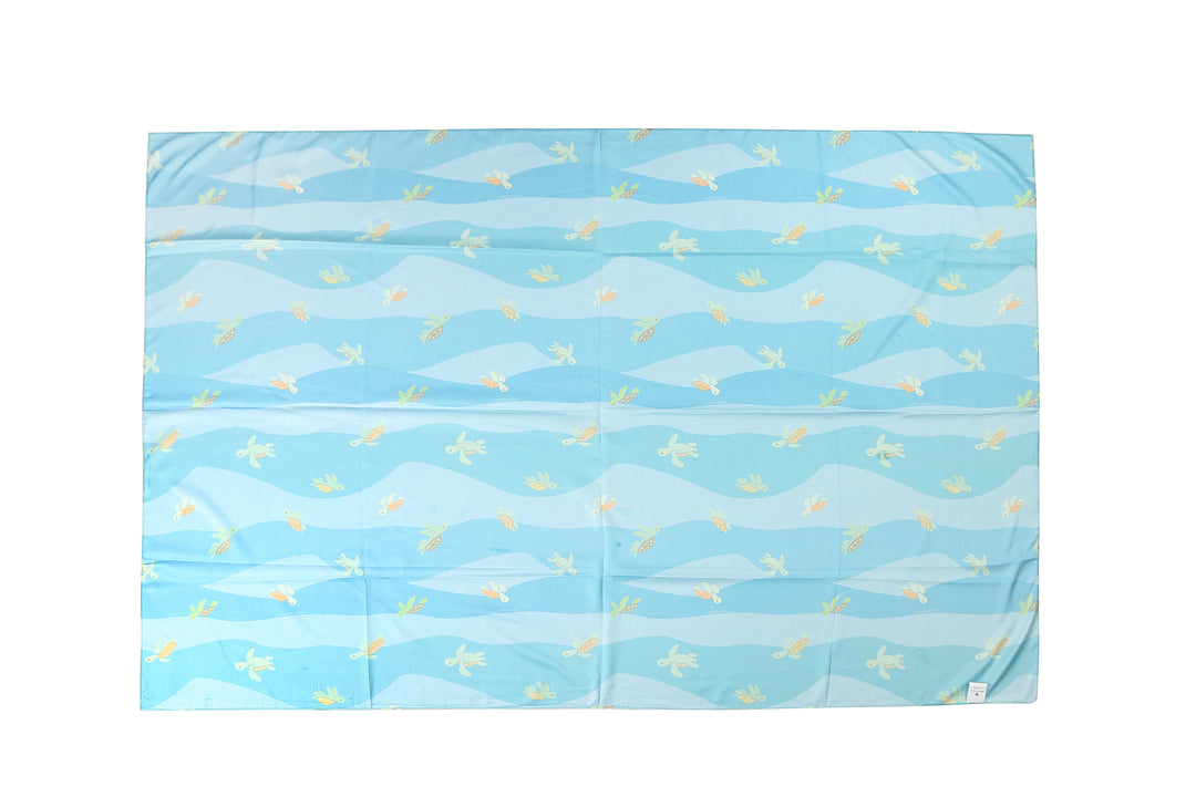 Pareo Keala Mini Turtle Blue