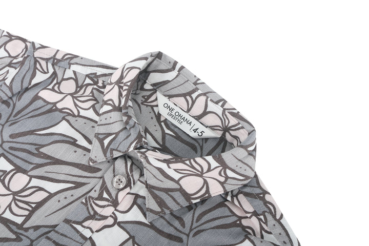 Boys Shirt Ikaika Lauae Grey