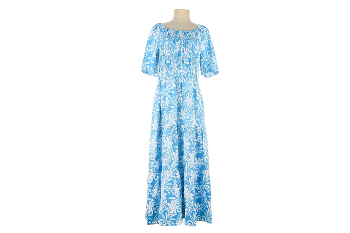 Maxi Dress Noelani Tiare Infinity Blue