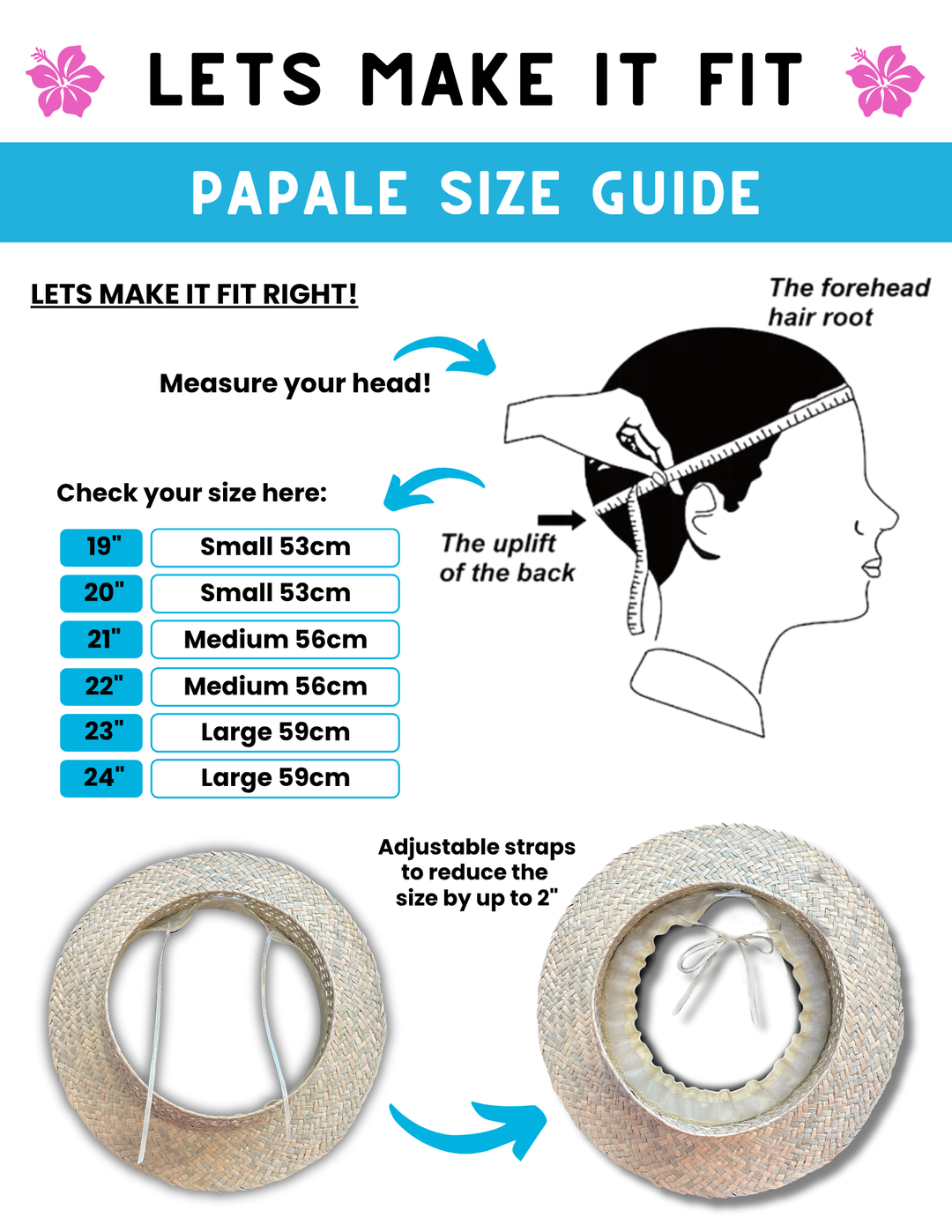 Hat Papale Open Crown Holes Large 59