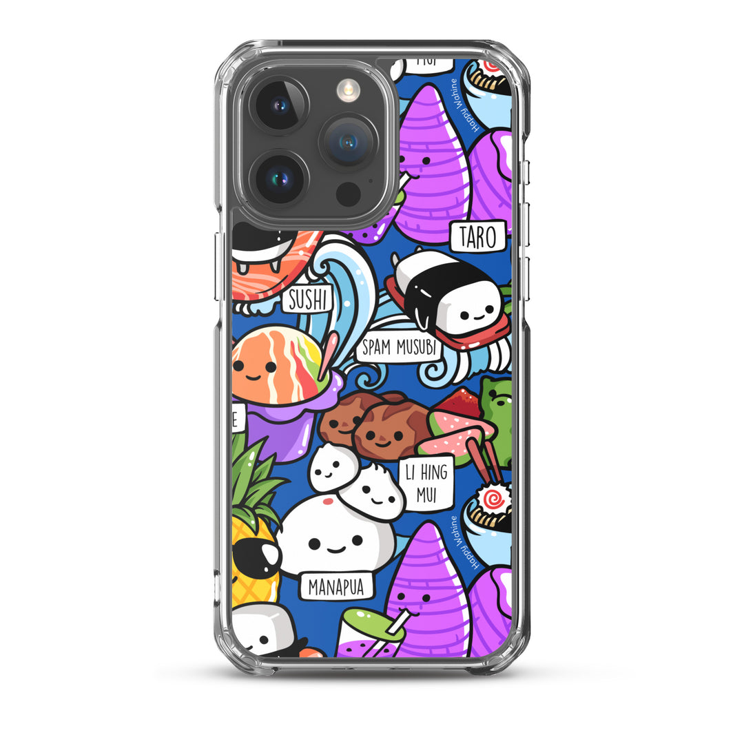 Clear Case for iPhone® Craving Hawaii Blue