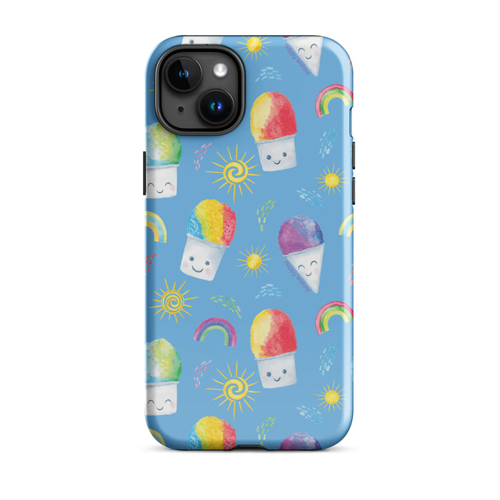 Tough Case for iPhone® Shave Ice Blue