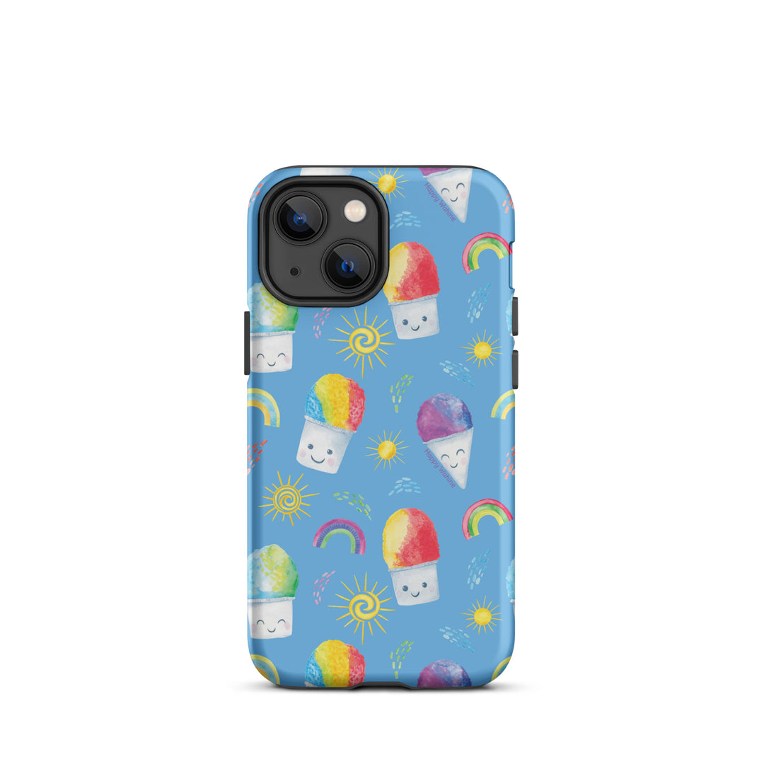 Tough Case for iPhone® Shave Ice Blue