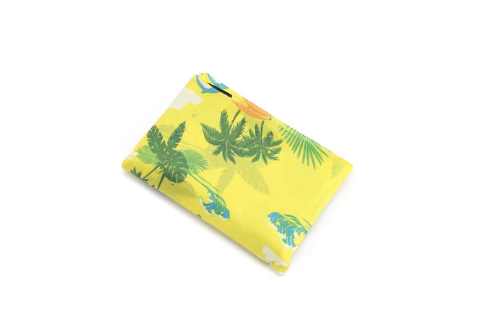 Foldable Bag Jackie Palm Tree Yellow